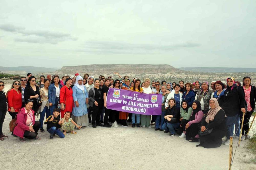 Tarsus Belediyesinden kadınlara Kapadokya gezisi
