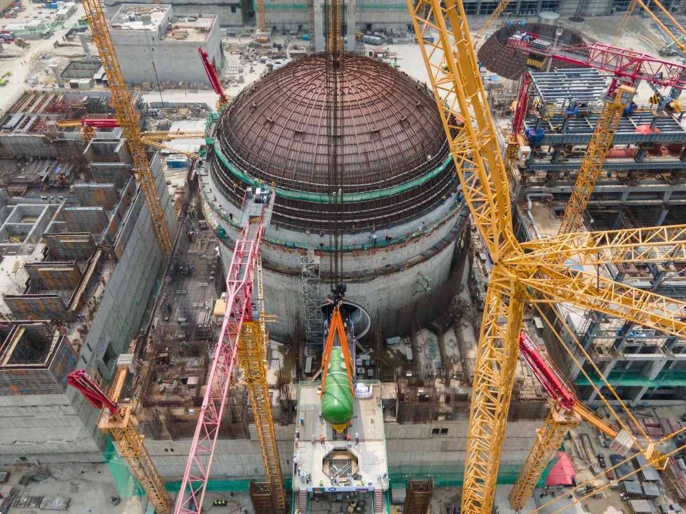Ruppur NGS’de 2’nci ünitenin reaktör kabının kurulumu tamamlandı