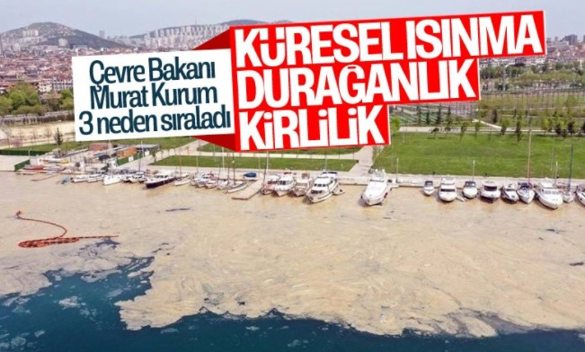 Murat Kurum Marmara Denizi için ortak akılla çözüm üreteceğiz