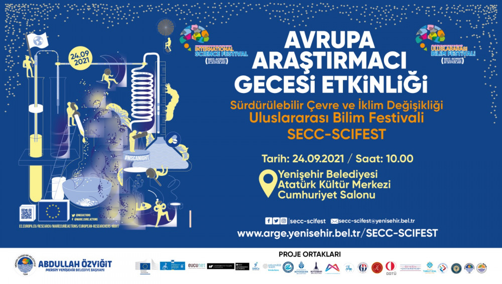 Yenişehir bilim festivaliyle iklim değişikliğine dikkat çekecek