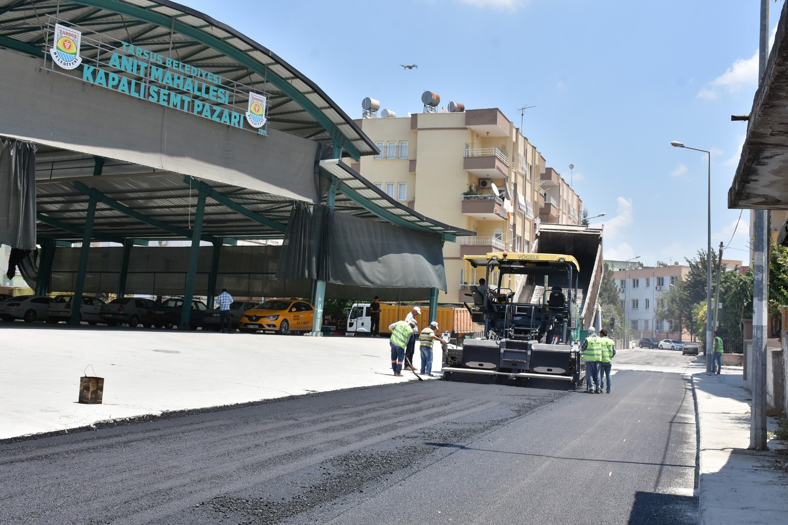 Tarsus Belediyesi asfalt çalışmalarına hız verdi