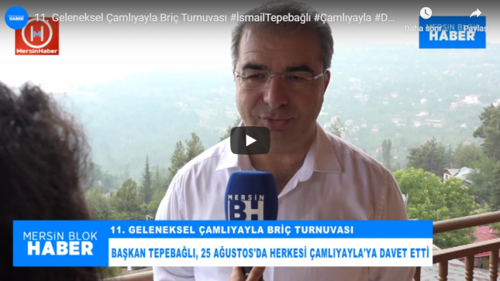 11. Geleneksel Çamlıyayla Briç Turnuvası