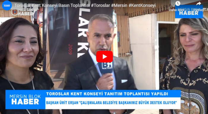 Toroslar Kent Konseyi Basın Toplantısı