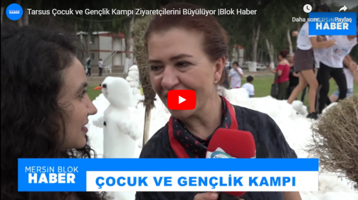 Tarsus Çocuk ve Gençlik Kampı Ziyaretçilerini Büyülüyor