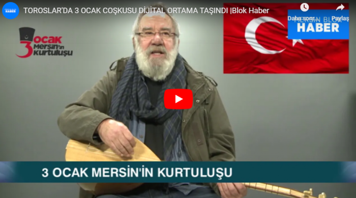 TOROSLAR'DA 3 OCAK COŞKUSU DİJİTAL ORTAMA TAŞINDI