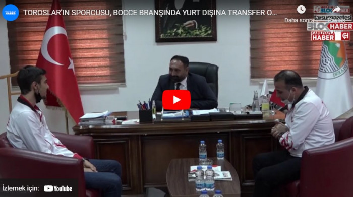 TOROSLAR'IN SPORCUSU, BOCCE BRANŞINDA YURT DIŞINA TRANSFER OLAN İLK TÜRK SPORCU OLDU