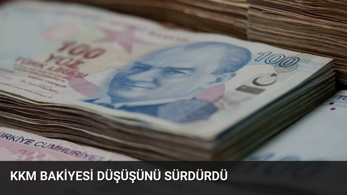 KKM Bakiyesi Düşüşünü Sürdürdü