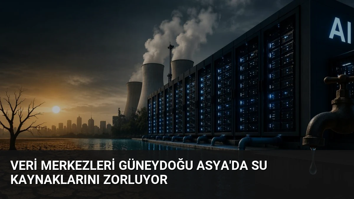 Veri Merkezleri Güneydoğu Asya’da Su Kaynaklarını Zorluyor