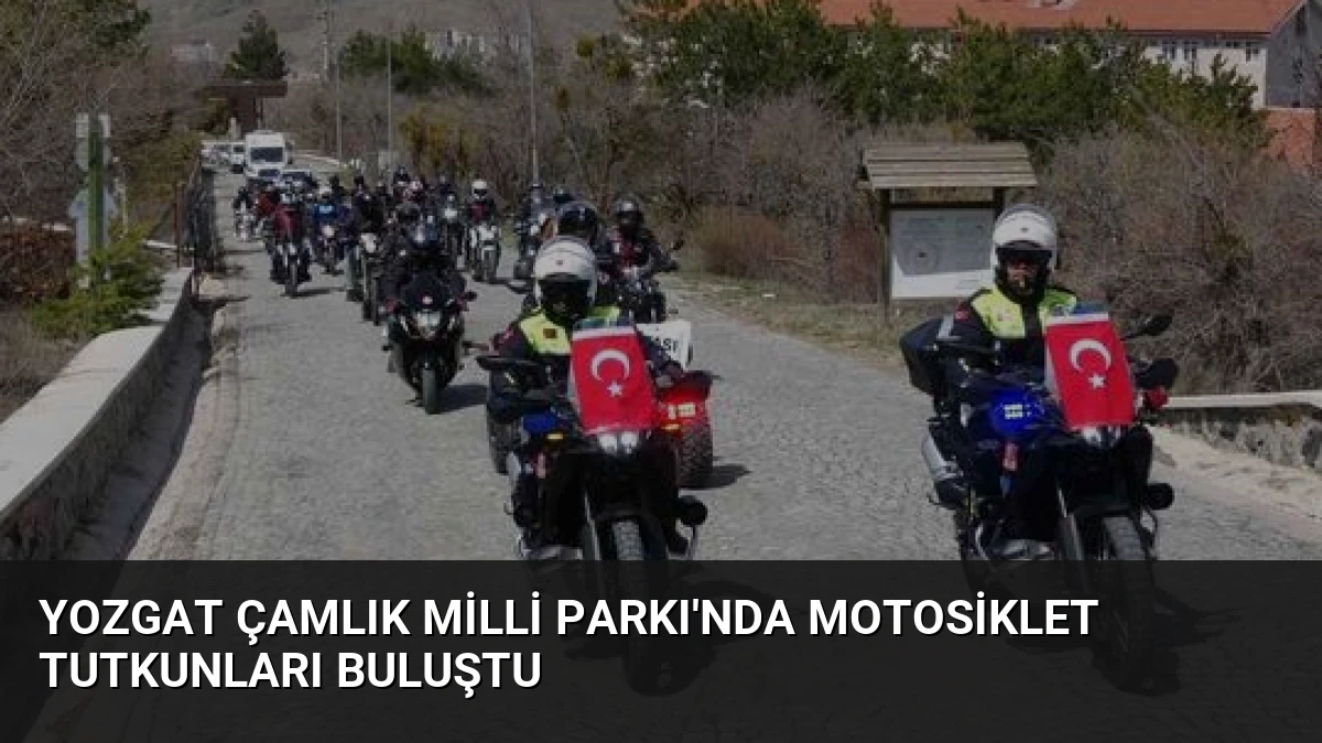 Yozgat Çamlık Milli Parkı’nda Motosiklet Tutkunları Buluştu
