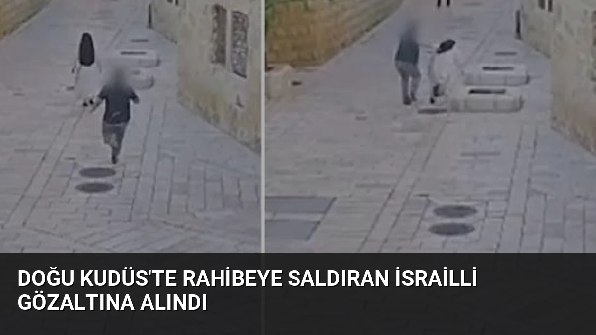 Doğu Kudüs’te Rahibeye Saldıran İsrailli Gözaltına Alındı