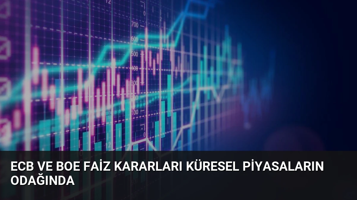 ECB ve BoE Faiz Kararları Küresel Piyasaların Odağında
