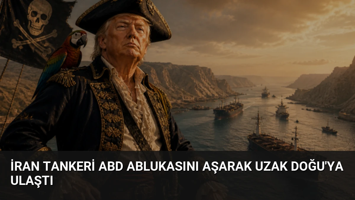 İran Tankeri ABD Ablukasını Aşarak Uzak Doğu’ya Ulaştı